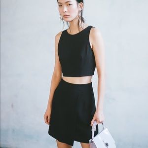 NWOT Eye to Eye (Sustainable LA Brand) Andre Tennis Skirt - Linen Blend